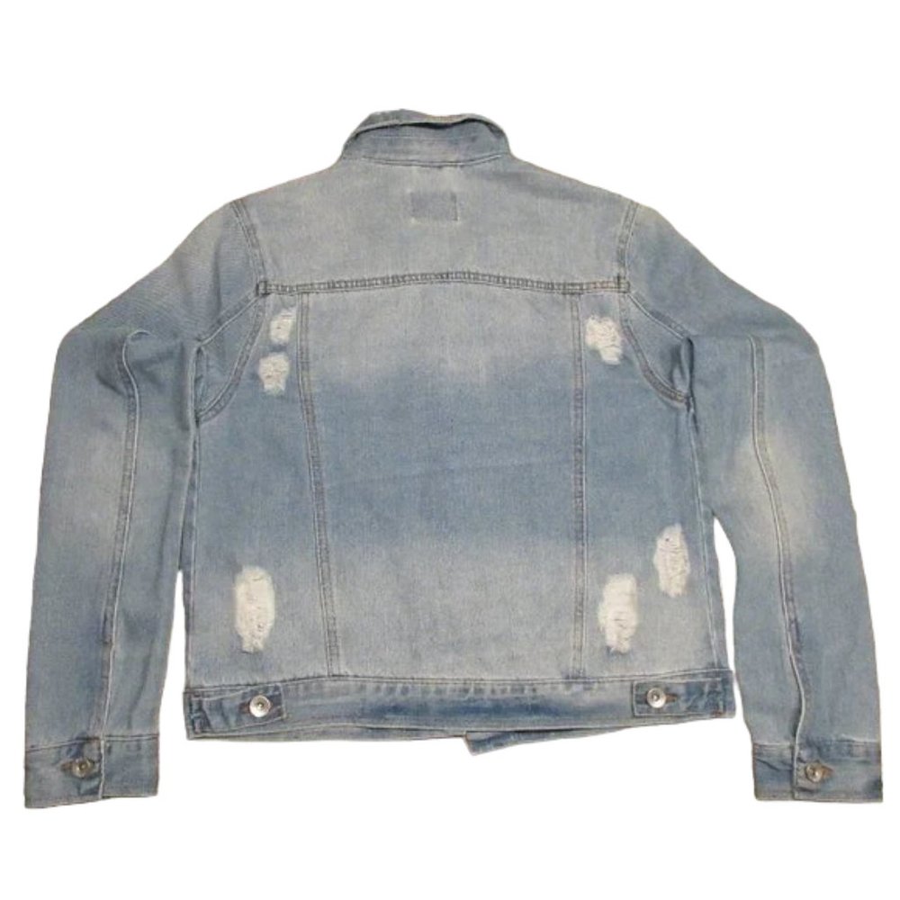 CI Sono Womens Distressed Denim Jacket, New, Size - S - Picture 2 of 10